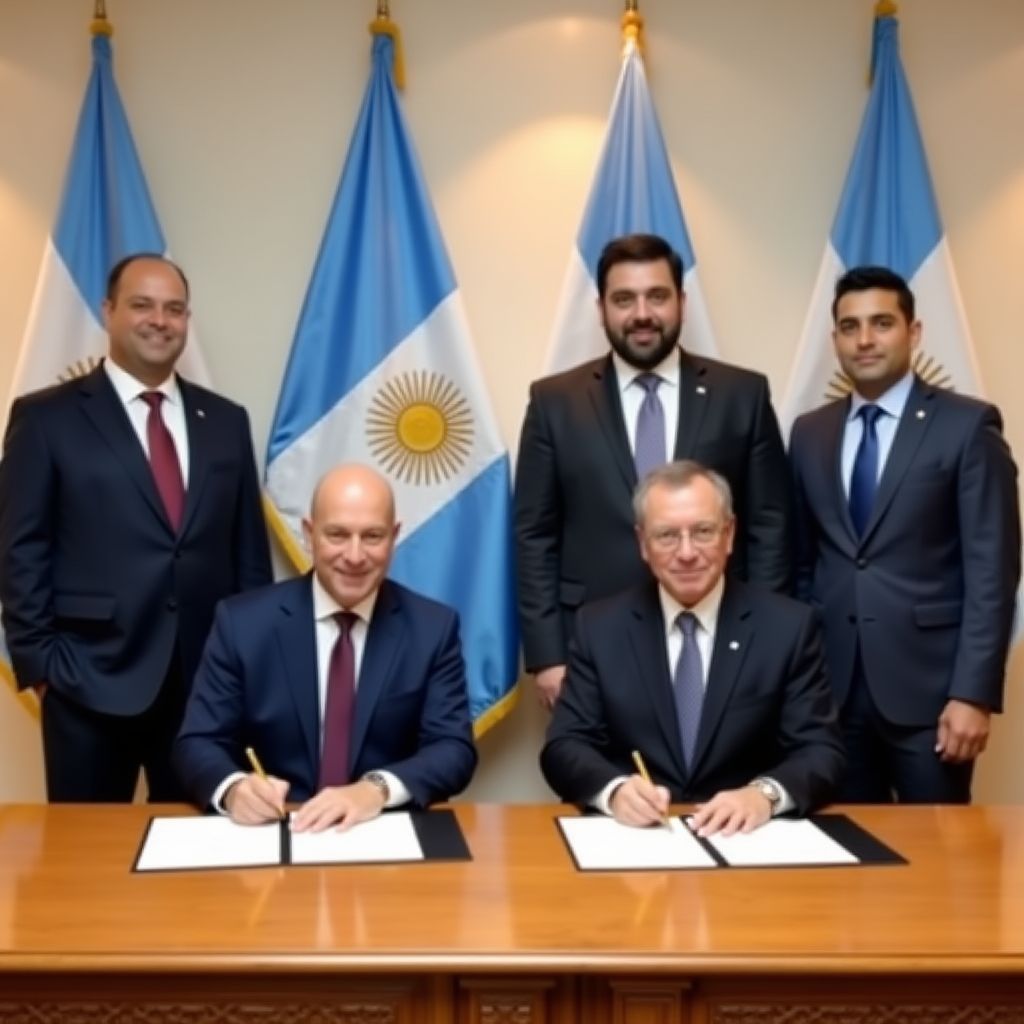 Firma de acuerdo con importantes inversores internacionales