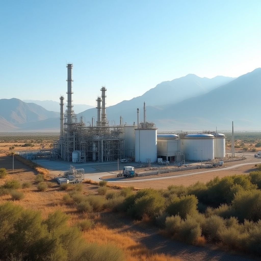 Planta de procesamiento en Río Negro
